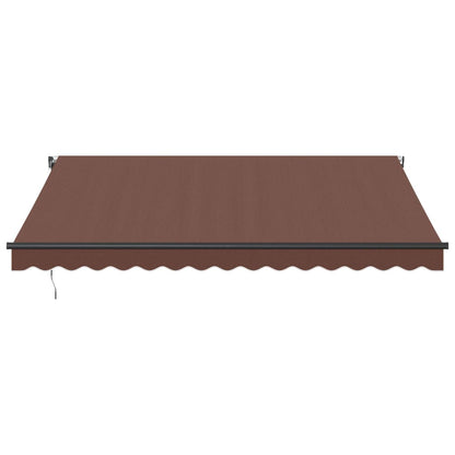 Tenda da Sole Retrattile Automatica 400x300 cm Marrone
