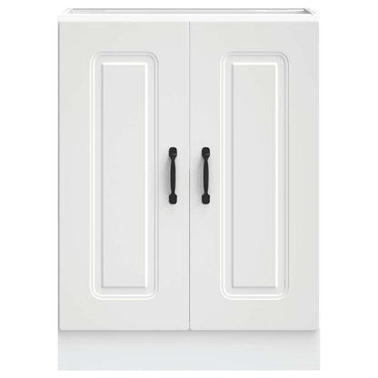 Mobile base lavello Kalmar Bianco 60x46x81,5 cm in Truciolato