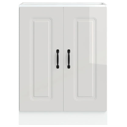 Mobile base lavello Kalmar Bianco Lucido 60x46x81,5 cm