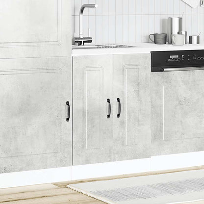 Mobile base lavello Kalmar Grigio Cemento 60x46x81,5 cm