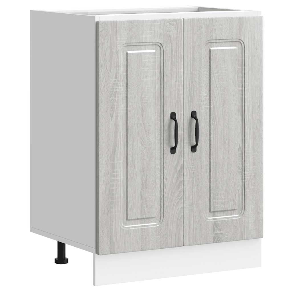 Mobile base lavello Kalmar Grigio Sonoma 60x46x81,5 cm
