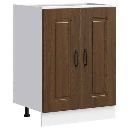 Mobile base lavello Kalmar Rovere Marrone 60x46x81,5 cm