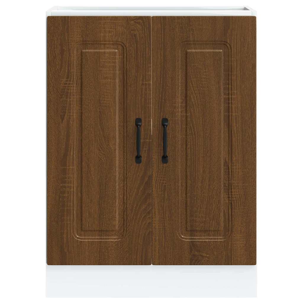 Mobile base lavello Kalmar Rovere Marrone 60x46x81,5 cm