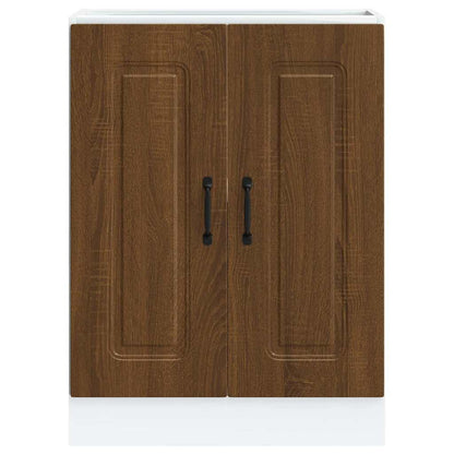 Mobile base lavello Kalmar Rovere Marrone 60x46x81,5 cm