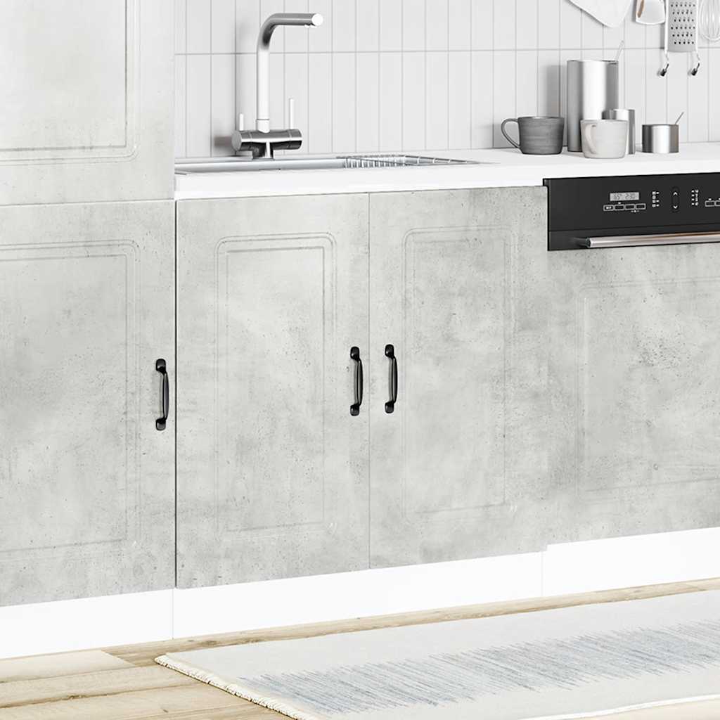 Mobile base lavello Kalmar Grigio Cemento 80x46x81,5 cm