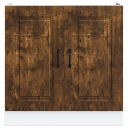 Mobile base lavello Kalmar Rovere Fumo 80x46x81,5 cm Truciolato