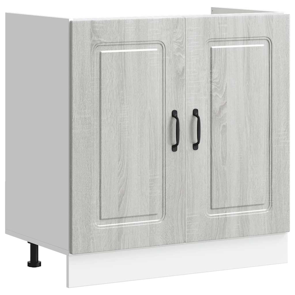 Mobile base lavello Kalmar Grigio Sonoma 80x46x81,5 cm