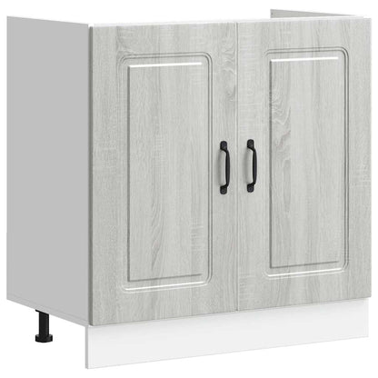 Mobile base lavello Kalmar Grigio Sonoma 80x46x81,5 cm