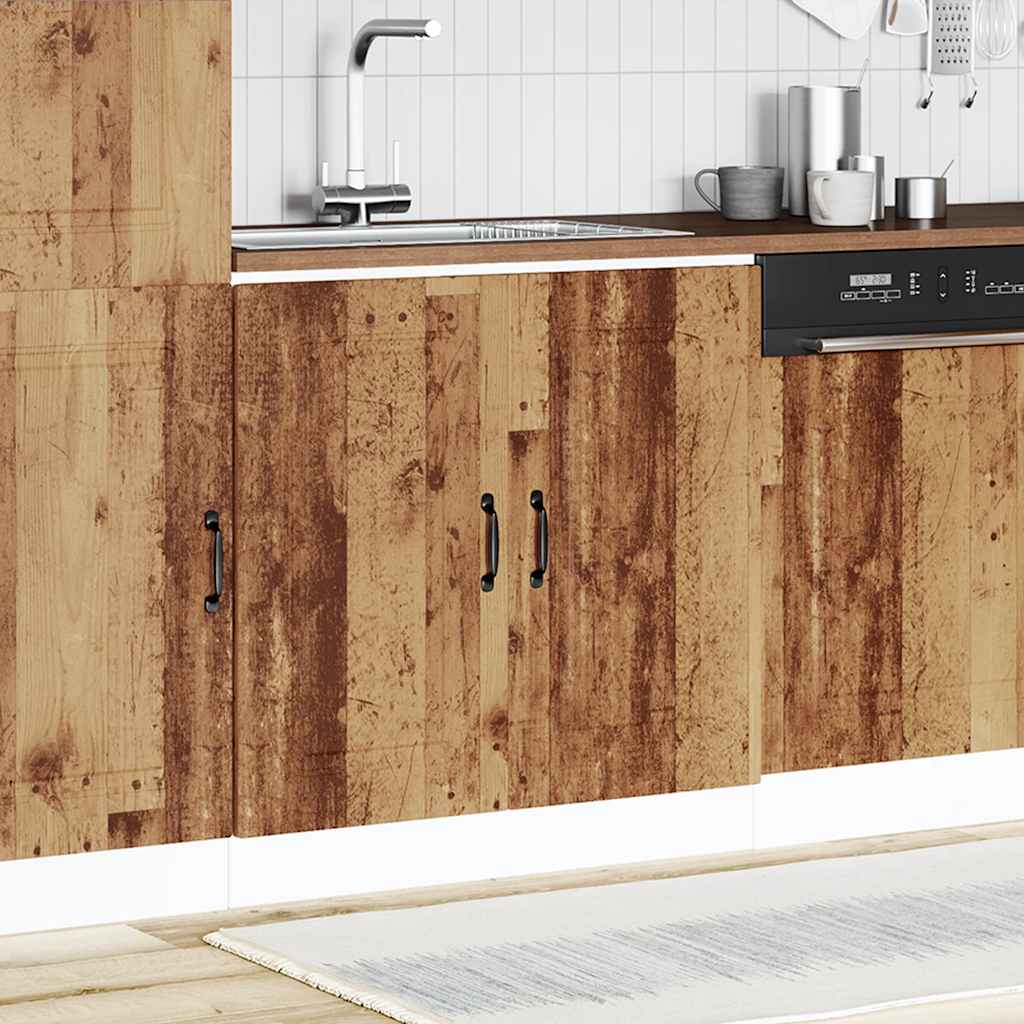 Mobile base lavello Kalmar Legno Vecchio 80x46x81,5 cm