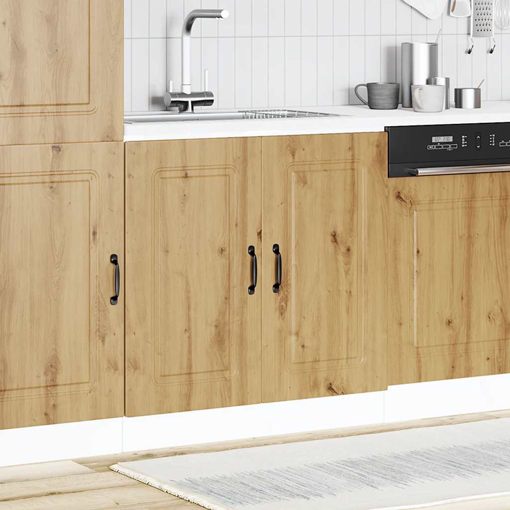 Mobile base lavello Kalmar Rovere Artigianale 80x46x81,5 cm