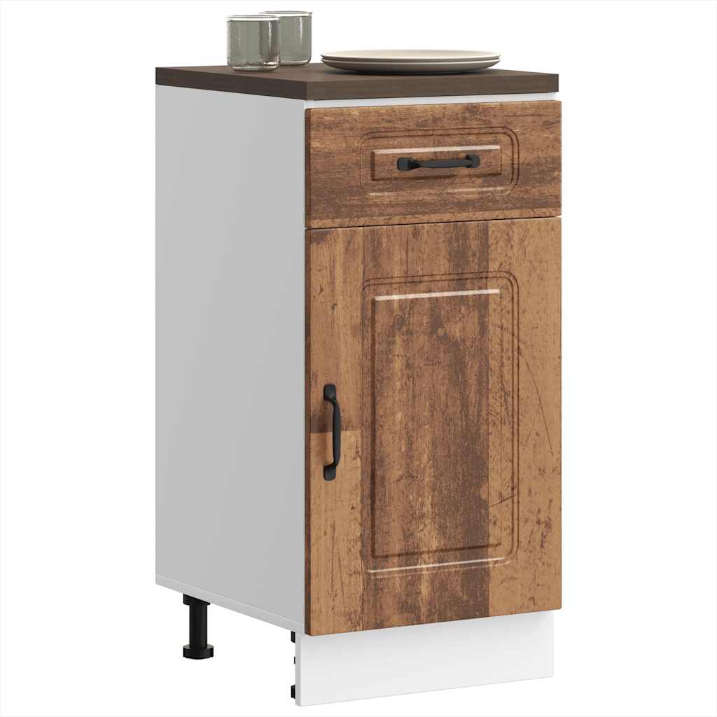 Base da Cucina Kalmar Legno Vecchio in Legno Multistrato