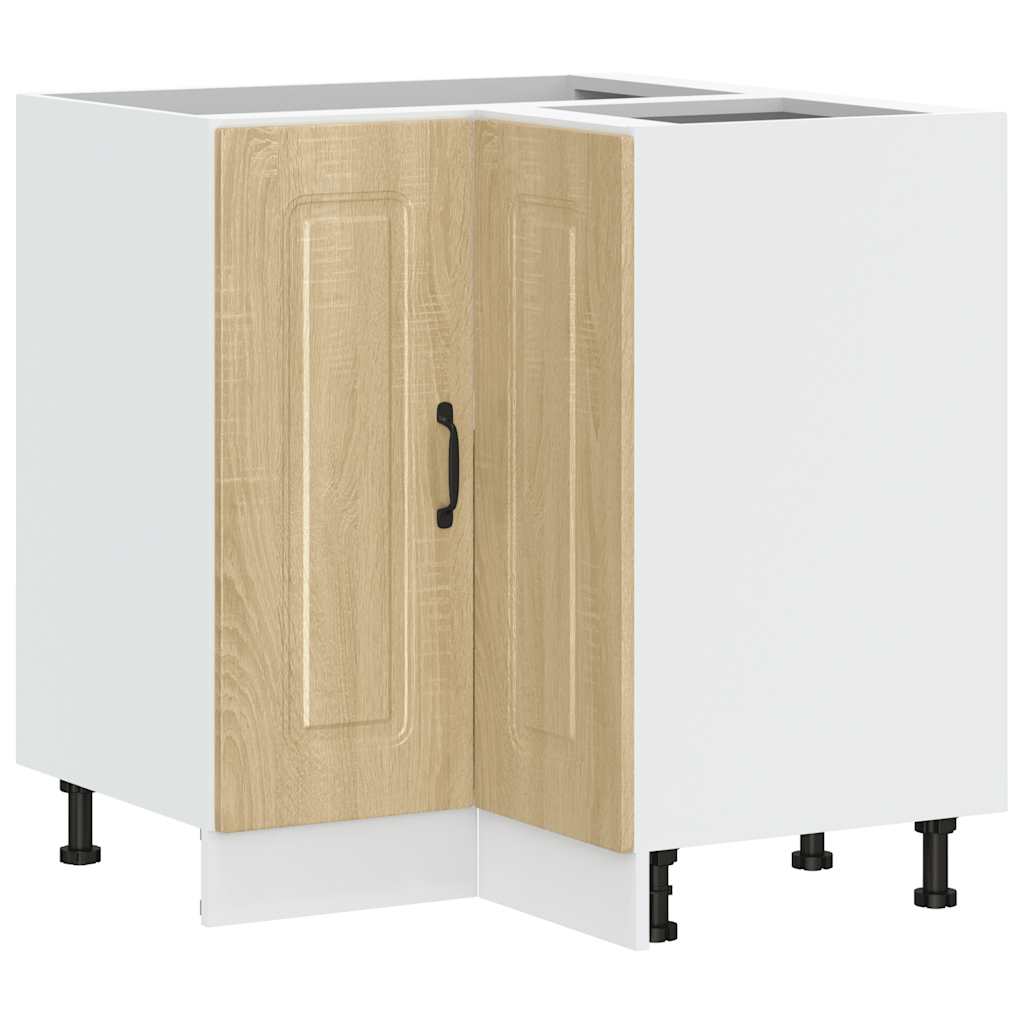 Base Angolare da Cucina Kalmar Rovere Sonoma Legno Multistrato