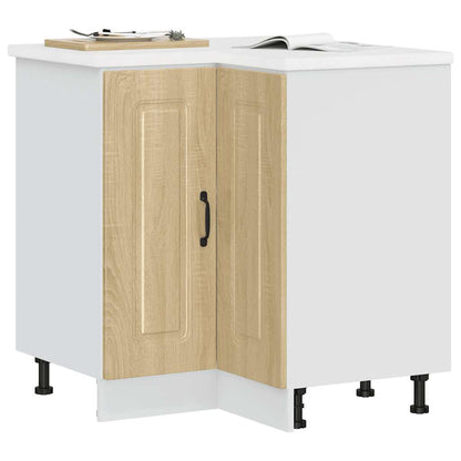 Base Angolare da Cucina Kalmar Rovere Sonoma Legno Multistrato