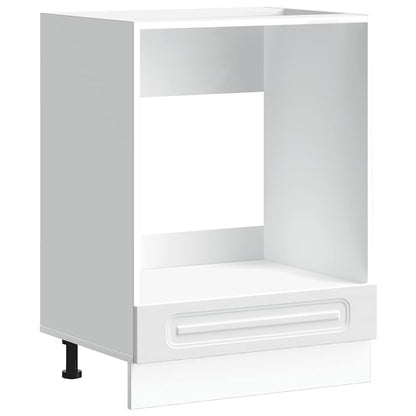 Armadio per Forno Kalmar Bianco in Legno Multistrato