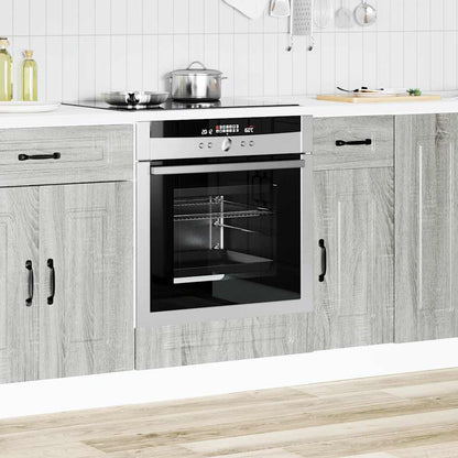 Armadio Forno Kalmar Grigio Sonoma Legno Multistrato