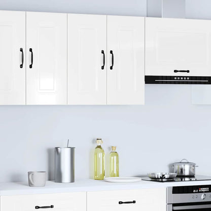 Base da Cucina Kalmar Bianco Lucido in Legno Multistrato