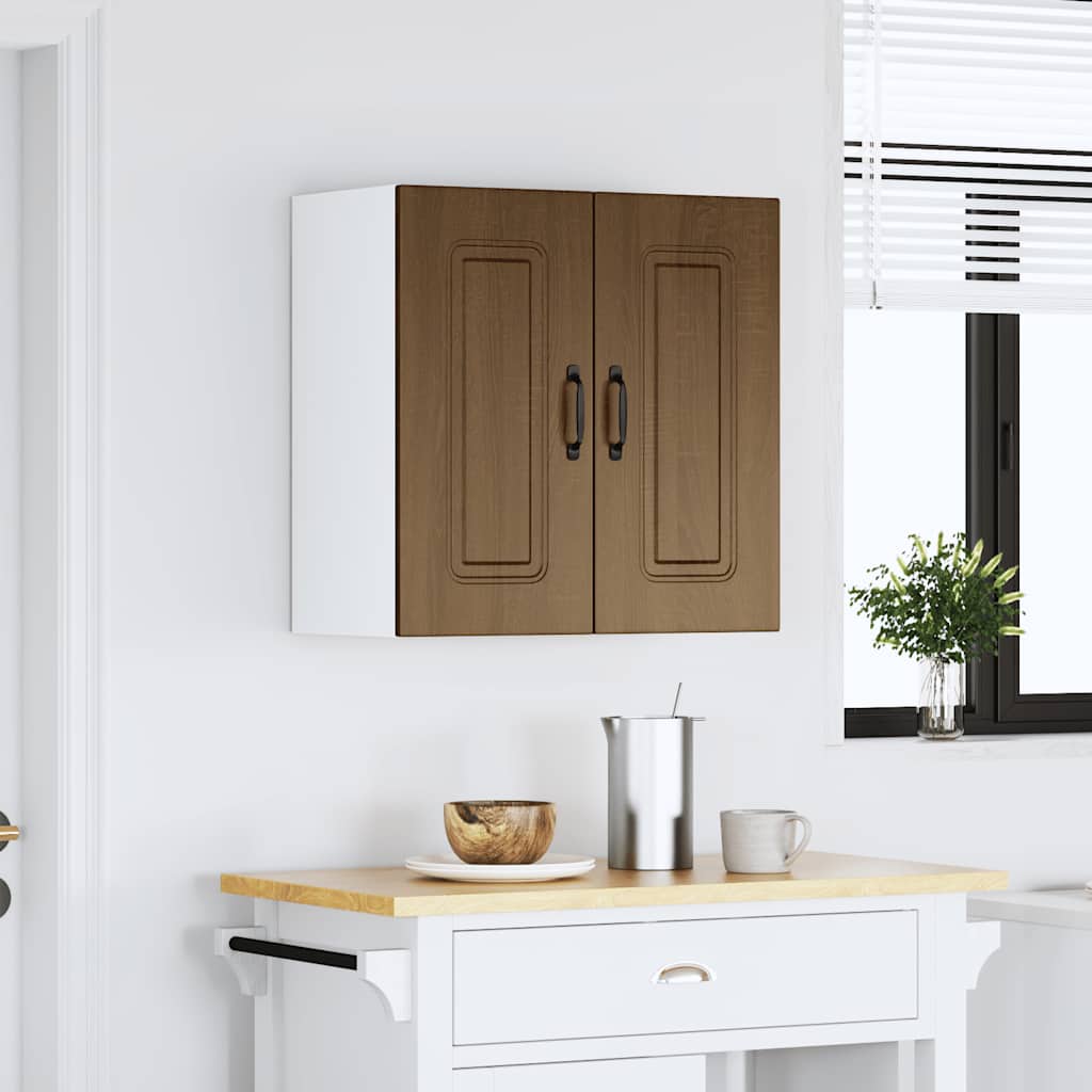 Pensile da Cucina Kalmar Rovere Marrone in Legno Multistrato