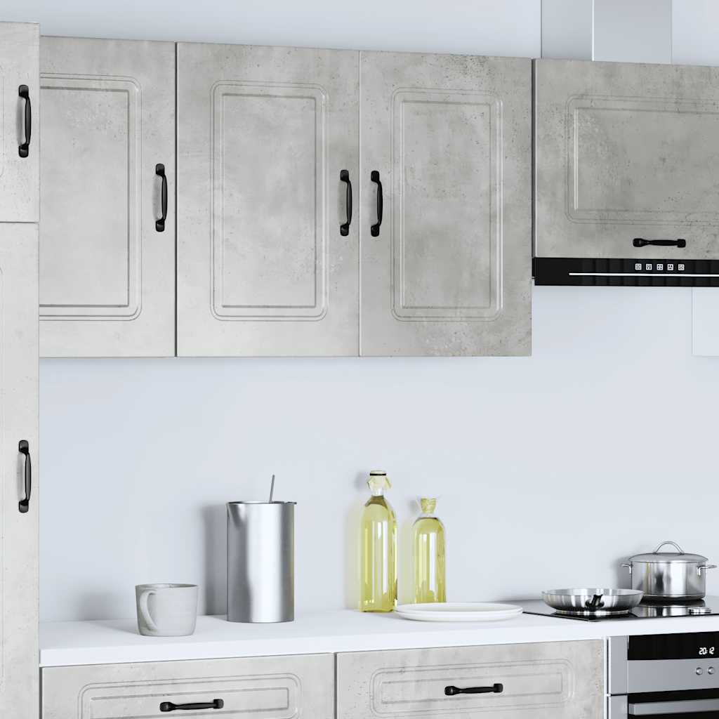 Pensile da Cucina Kalmar Grigio Cemento in Legno Multistrato