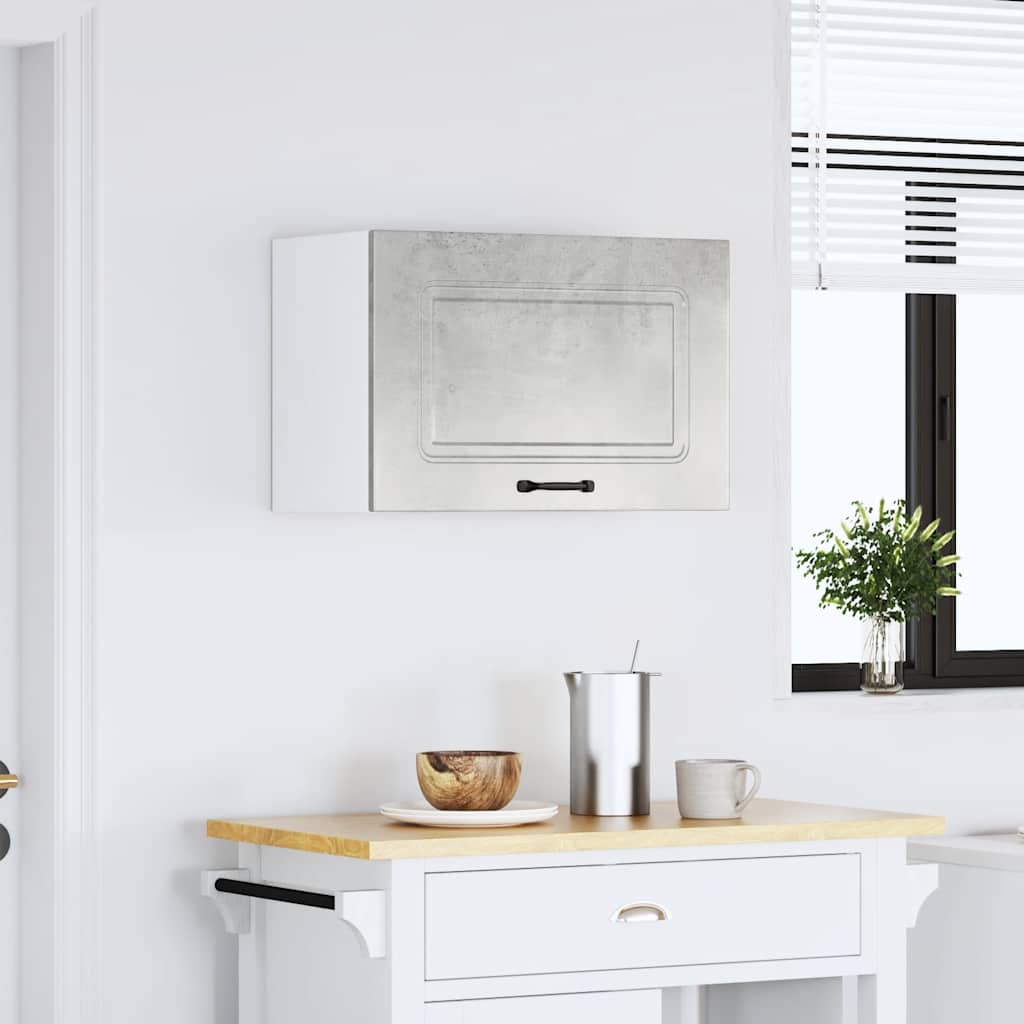 Pensile da Cucina Kalmar Grigio Cemento in Legno Multistrato