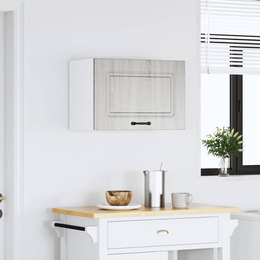 Pensile da Cucina Kalmar Grigio Sonoma in Legno Multistrato