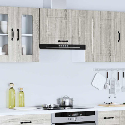 Pensile da Cucina Kalmar Grigio Sonoma in Legno Multistrato