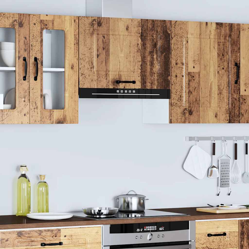 Pensile da Cucina Kalmar Legno Vecchio in Legno Multistrato