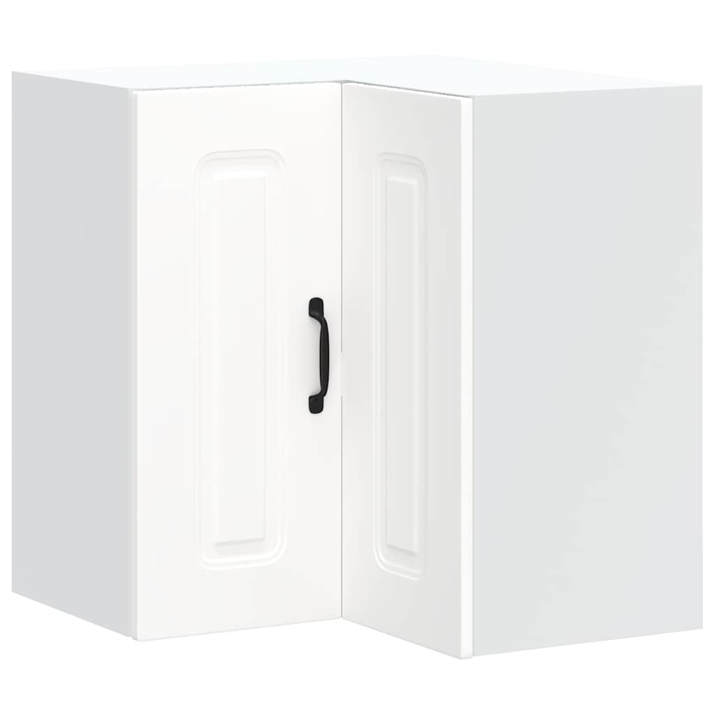 Pensile da Cucina ad Angolo Kalmar Bianco in Legno Multistrato