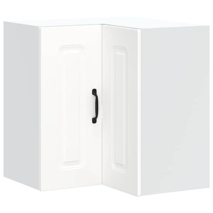 Pensile da Cucina ad Angolo Kalmar Bianco in Legno Multistrato