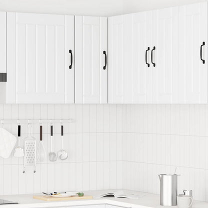 Pensile da Cucina ad Angolo Kalmar Bianco in Legno Multistrato