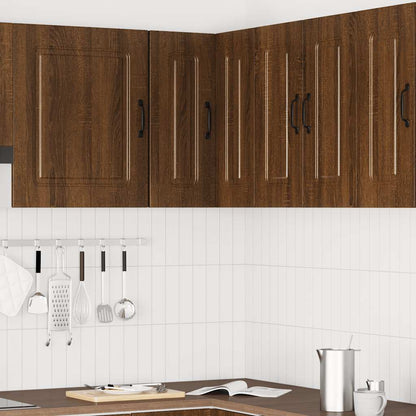 Pensile da Cucina ad Angolo Kalmar Rovere Marrone in Truciolato