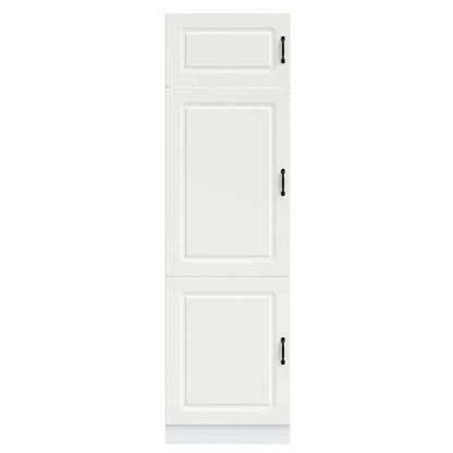 Armadio da Cucina Kalmar Bianco in Legno Multistrato