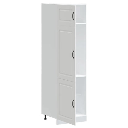 Armadio da Cucina Kalmar Bianco in Legno Multistrato