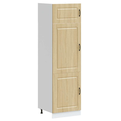 Armadio da Cucina Kalmar Rovere Sonoma in Legno Multistrato