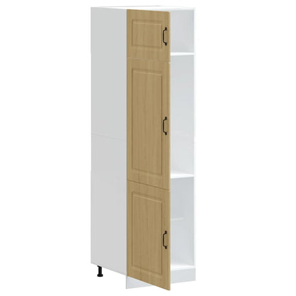 Armadio da Cucina Kalmar Rovere Sonoma in Legno Multistrato