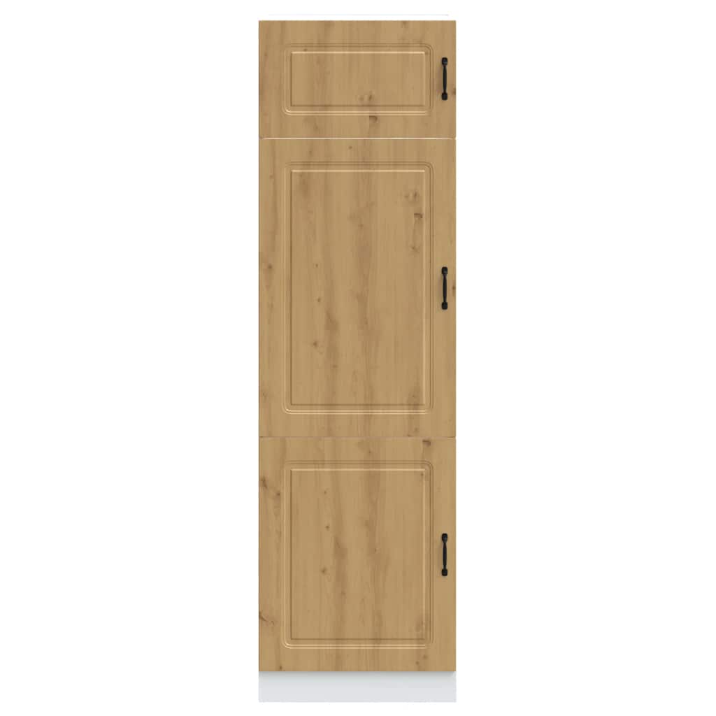 Armadio da Cucina Kalmar Rovere Artigianale Legno Multistrato