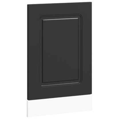 Pannello Lavastoviglie Kalmar Nero 45x1,5x67 cm in Truciolato