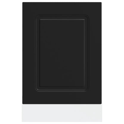 Pannello Lavastoviglie Kalmar Nero 45x1,5x67 cm in Truciolato