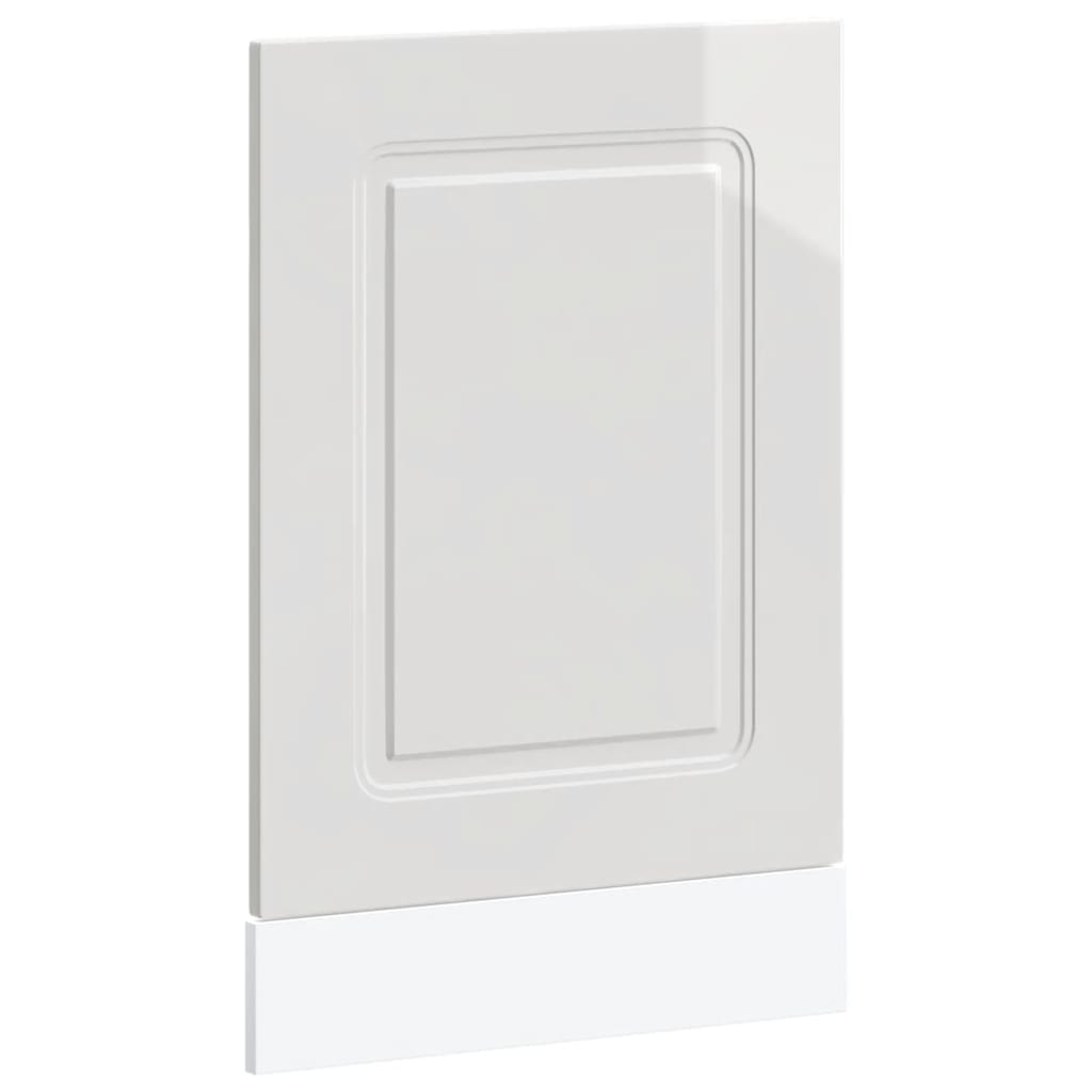 Pannello Lavastoviglie Kalmar Bianco Lucido 45x1,5x67 cm