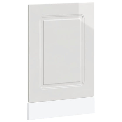 Pannello Lavastoviglie Kalmar Bianco Lucido 45x1,5x67 cm