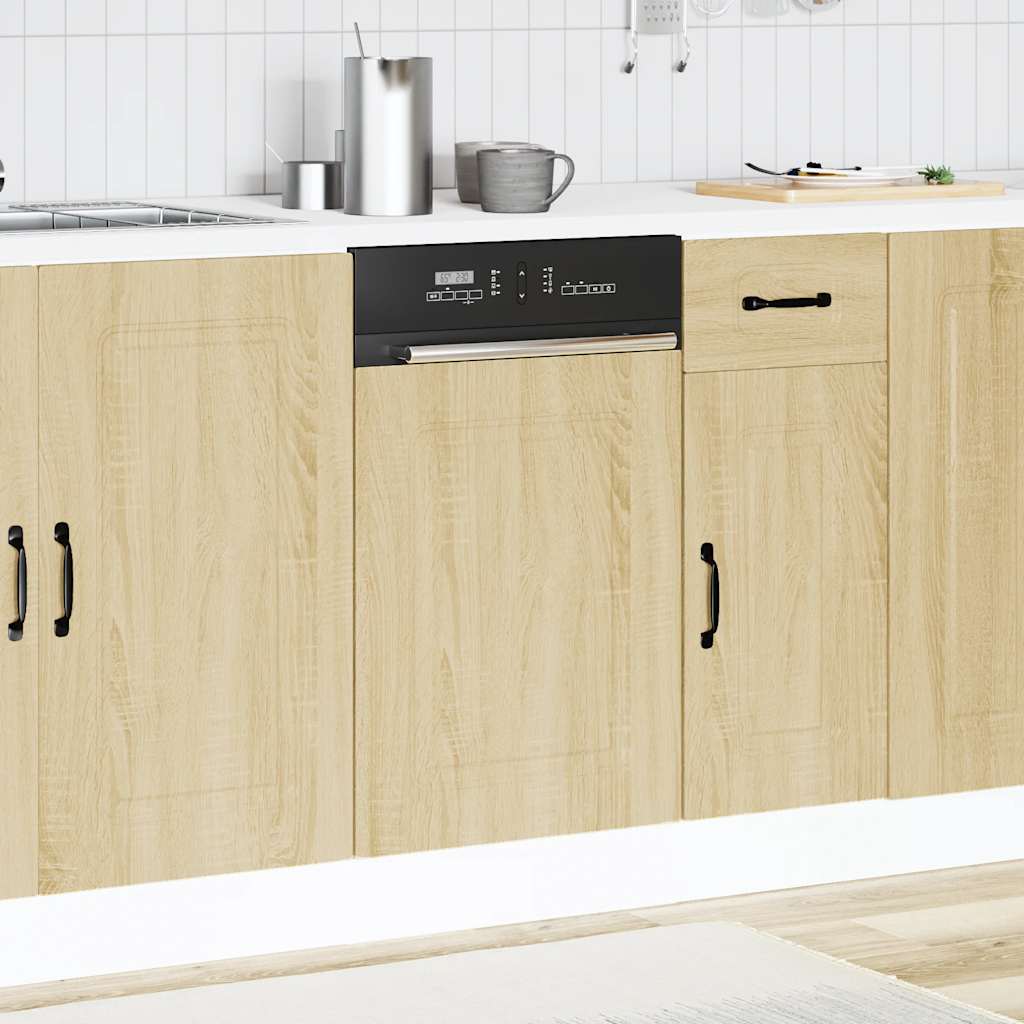 Pannello Lavastoviglie Kalmar Rovere Sonoma 45x1,5x67 cm