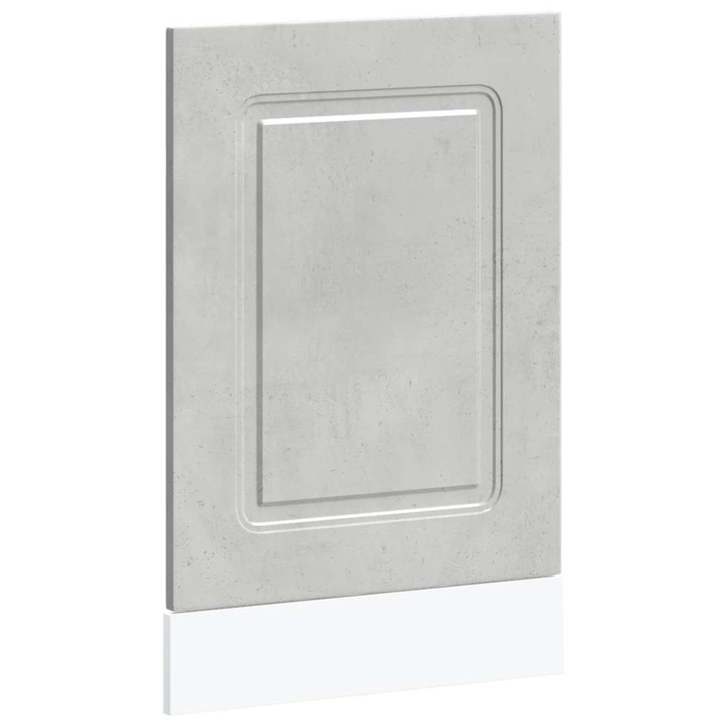Pannello Lavastoviglie Kalmar Grigio Cemento 45x1,5x67 cm
