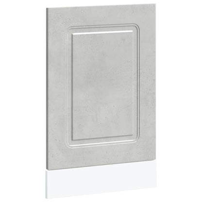 Pannello Lavastoviglie Kalmar Grigio Cemento 45x1,5x67 cm