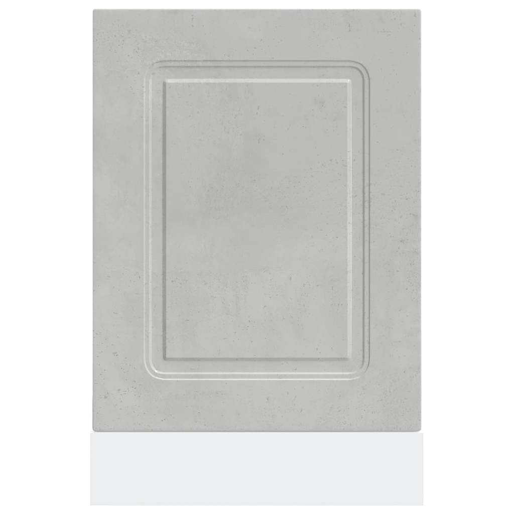 Pannello Lavastoviglie Kalmar Grigio Cemento 45x1,5x67 cm