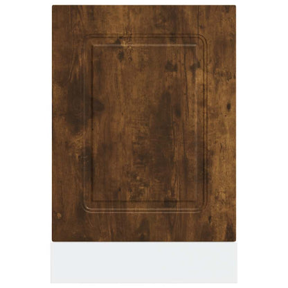 Pannello Lavastoviglie Kalmar Rovere Fumo 45x1,5x67 cm