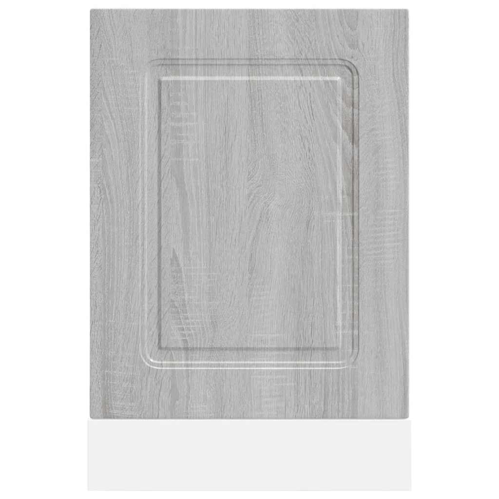 Pannello Lavastoviglie Kalmar Grigio Sonoma 45x1,5x67 cm