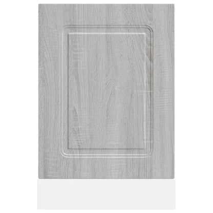 Pannello Lavastoviglie Kalmar Grigio Sonoma 45x1,5x67 cm