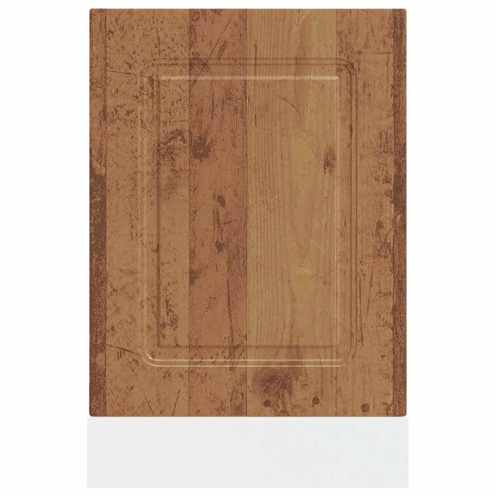 Pannello Lavastoviglie Kalmar Legno Antico 45x1,5x67 cm