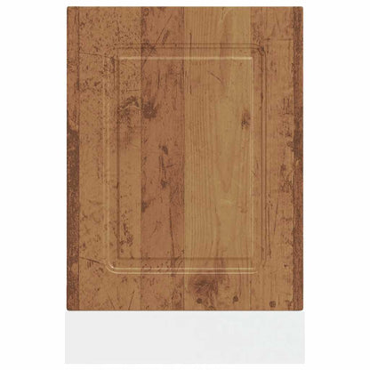 Pannello Lavastoviglie Kalmar Legno Antico 45x1,5x67 cm