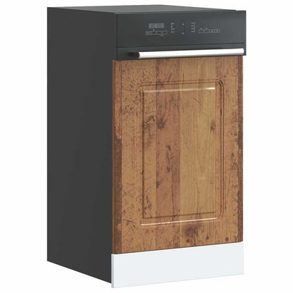 Pannello Lavastoviglie Kalmar Legno Antico 45x1,5x67 cm