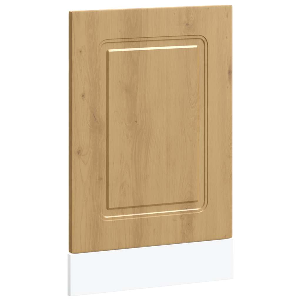 Pannello Lavastoviglie Kalmar Rovere Artigianale 45x1,5x67 cm
